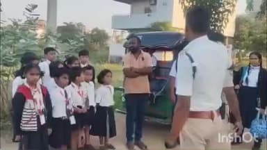 వనపర్తి: సామర్థ్యానికి మించి పాఠశాల పిల్లలని ఎక్కించుకున్న ఆటోపై కేసు నమోదు చేసిన వనపర్తి రూరల్ ఎస్సై జలంధర్ రెడ్డి