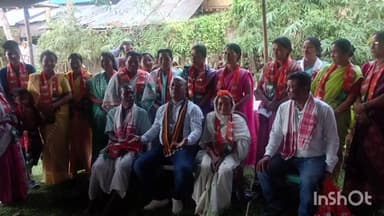 মৰাণ: খোৱাঙৰ বৰপথাৰত বিধায়ক চক্ৰধৰ গগৈ উপস্থিতিত অনুষ্ঠিত হ'ল বিজেপি দলৰ যোগদান কাৰ্যসূচী