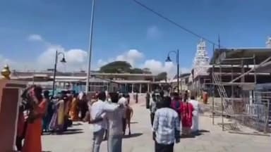 திருச்செந்தூர்: திருச்செந்தூர் கோவிலில் கோவில் பெருந்திட்ட வளாகப் பணி கிரி பிரகார பாதைப்பணி முழுமையாக நிறைவு