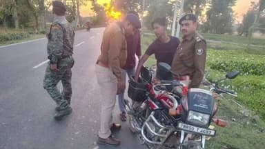 सुपौल: सुपौल पुलिस अधीक्षक के निर्देश पर सुपौल-सिंहेश्वर मार्ग पर अपराध नियंत्रण के लिए सघन वाहन चेकिंग अभियान