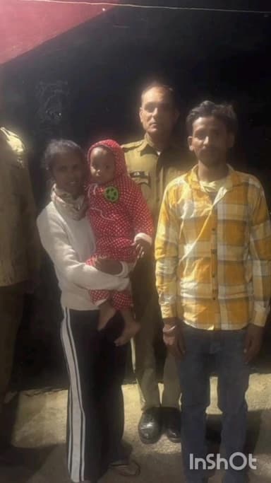 गुरुग्राम: गुरुग्राम पुलिस ने गुमशुदा 2 वर्षीय मासूम को सकुशल ढूंढकर परिजनों को सौंपा