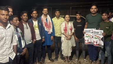 হাইলাকান্দি: সাংগঠনিক ভিত মজবুত করতে গ্রামে গ্রামে অভিযানে জেলা কংগ্রেস কার্য্যকর্তারা