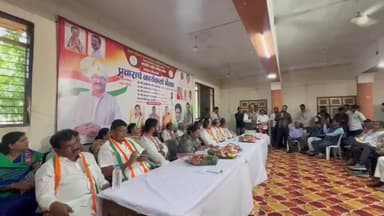 नांदगाव खंडेश्वर: काँग्रेसचे प्रदेशाध्यक्ष हर्षवर्धन सपकाळ यांच्या प्रमुख उपस्थिती धामणगाव विधानसभा मतदारसंघाचा भव्य संघटनात्मक आढावा बैठक