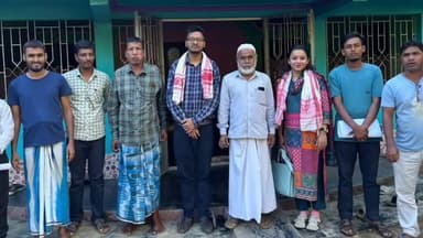 হাইলাকান্দি: রংপুরে আয়োজিত সভায় উপস্থিত হয়ে এলাকার উন্নয়নে পাশে থাকার আশ্বাস দেন লালা ব্লক যুব কংগ্রেস সভাপতি