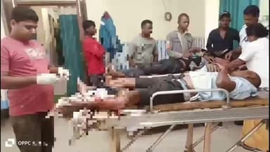 समेली: बख़री मोड़ के पास ट्रक और जुगाड़ वाहन की टक्कर, दो लोग गंभीर रूप से घायल