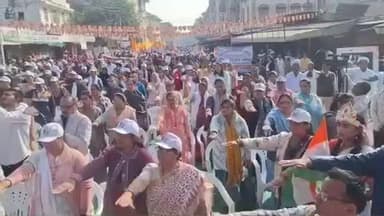 સિધ્ધપુર: સરદાર પટેલની 150 મી જન્મ જયંતી નિમિત્તે સિદ્ધપુરમાં ભવ્ય પદયાત્રા યોજાઈ