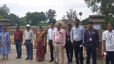 திருக்கழுக்குன்றம்: உலக பாரம்பரிய வாரம் விழாவை யொட்டி மாமல்லபுரத்தில் தொல்லியல் துறை சார்பில் விழிப்புணர்வு பேரணி