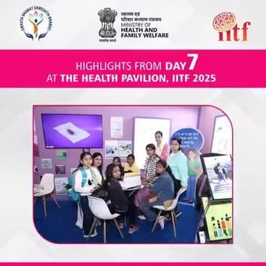 Feeling stressed? Need clarity?
Our mental health counsellors at #IITF2025 are here to listen. Step into the MoHFW Pavilion for free, confidential guidance and practical tips for emotional wellness.