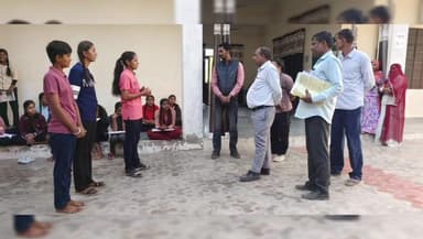 रामसर: रामसर उपखंड अधिकारी रामलाल मीणा ने कस्तूरबा गांधी बालिका आवासीय विद्यालय सिहाणी का किया निरीक्षण