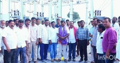 అచ్చంపేట: బొమ్మనపల్లి గ్రామంలో నూతన విద్యుత్ సబ్స్టేషన్ ప్రారంభించిన ఎమ్మెల్యే డాక్టర్ వంశీకృష్ణ
