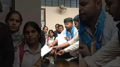 विद्यार्थियों ने जिला कलेक्टर को दिया ज्ञापन #satyawadimedia #thesatyawadishow #dausanews #boltadaus