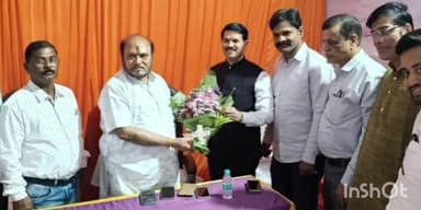 खेड: कोकण विभागाचे शिक्षक आमदार ज्ञानेश्वर म्हात्रे सर महायुतीच्या प्रचारासाठी खेड मध्ये दाखल