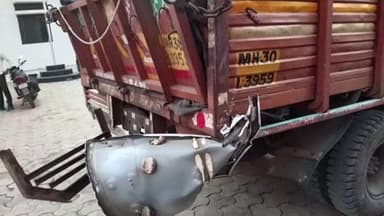 पुर्णा: नऱ्हापूर जवळ नायब तहसीलदारांच्या वाहनाला अपघात, एक जखमी