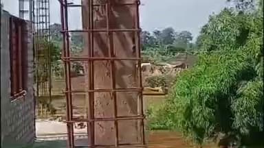 चिचोली: बेला: उप स्वास्थ्य केंद्र 55 लाख की लागत से बन रहा, भवन में लग रही जंग लगी सरिया, ग्रामीणों में आक्रोश