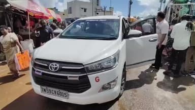 பொன்னேரி: சிறுவாபுரி முருகன் திருக்கோவிலில் அறநிலையத்துறை கூடுதல் ஆணையர் ஆய்வு செய்தார்