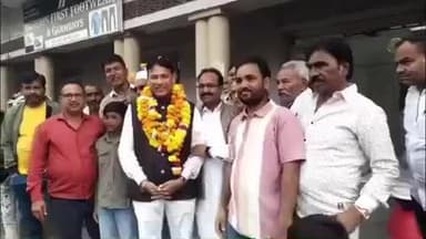 अन्ता: अंता विधायक प्रमोद जैन भाया उपचुनाव जीतने के बाद पहली बार अंता पहुंचे