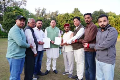 थराली: माँ नन्दा देवी राजजात यात्रा की दृष्टि से थराली क्षेत्र के प्रतिनिधिमंडल ने मुख्यमंत्री से की मुलाकात