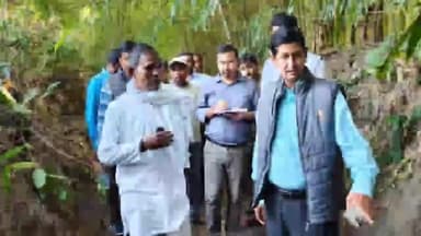 बरहरा: पूर्णिया के उप विकास आयुक्त ने बी. कोठी प्रखंड में विकास योजनाओं का किया निरीक्षण