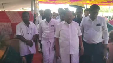 திருமயம்: லெம்பலகுடியில் நலம் காக்கும் ஸ்டாலின் மருத்துவ முகாமை துவக்கி வைத்தார் அமைச்சர் ரகுபதி