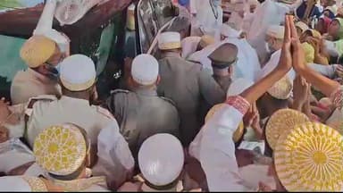 રાણપુર: દાઉદી વ્હોરા સમાજના 53 માં ધર્મગુરૂ નું બોટાદ જીલ્લાના રાણપુરમાં આગમન થતા હજારો દાઉદી વ્હોરા સમાજના લોકો ઉમટી પડ્યા