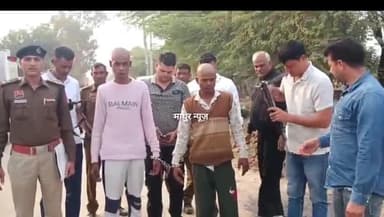 होडल: शराब ठेका लूट की गुत्थी होडल सीआईए ने सुलझाई चंद घंटों में , दो बदमाशों को किया गिरफ्तार