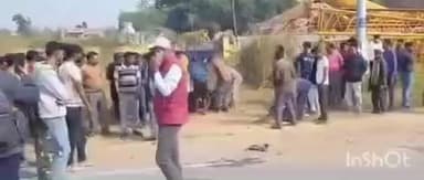 जरीडीह: जैनामोड फोरलाइन में ट्रक की चपेट में आने से एक व्यक्ति की मौत, एक घायल