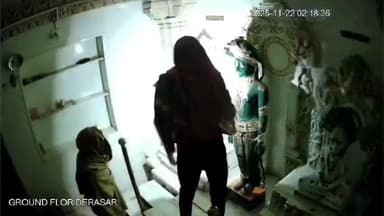 ભચાઉ: નમસ્કાર તીર્થ દેરાસરમાં આભૂષણોની ચોરી, વિડ્યો સીસીટીવીમાં કેદ