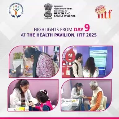 Discover something important about your health and enjoy a little fun too!
Visit the MoHFW Health Pavilion at #IITF2025 for a quick Blood Group Test, and don’t forget to join our interactive quiz.