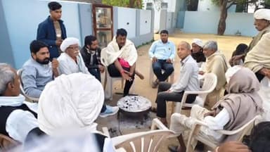 राहुवास: टोरड़ा, नौरंगपुरा व कंवरपुरा को नई ग्राम पंचायत बनाने पर क्षेत्रवासियों ने विधायक निवास पहुंचकर विधायक का स्वागत किया