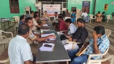 திருப்பூர் தெற்கு: பூங்கா சாலையில் காவல்துறை சார்பில் பொதுமக்கள் குறைதீர்க்கும் முகாம் இன்று நடைபெற்றது