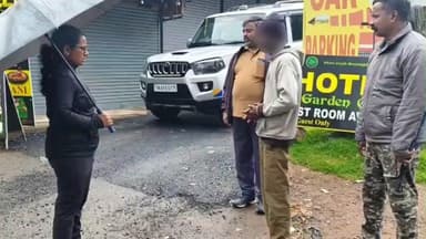 உதகமண்டலம்: கார்டன் அருகே கஞ்சா விற்பனை உள்ளதா என்று மாவட்ட காவல் கண்காணிப்பாளர் சோதனை