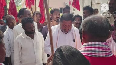 జన్నారం: పేదలకు ఇళ్ల స్థలాలు ఇవ్వాలని తహసీల్దార్ కు వినతి