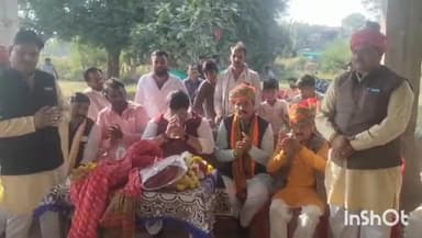 माकड़ोन: सांसद अनिल फिरोजिया ने सिद्धिपुर निपानिया में ₹8 लाख के टिनशेड निर्माण का भूमि पूजन किया