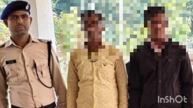 काशी चक: कोर्ट के आदेश का पालन करते हुए शाहपुर से थाना प्रभारी आशुतोष पांडे ने दो लोगों को गिरफ्तार किया