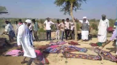 धनाऊ: धनाऊ के चुनाणियो की ढाणी में एक घर में लगी आग, हुआ ₹1000 का भारी नुकसान