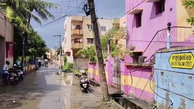 ஆவடி: அண்ணனூரில் மின் கம்பத்திற்காக சாகுந்தலம் என எழுத்தப்பட்டுள்ள தெரு பெயரால் மக்கள் அதிர்ச்சி