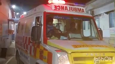 नरहट: नरहट के पास अज्ञात गाड़ी की चपेट में आने से बाइक चालक युवक दुर्घटना में जख्मी