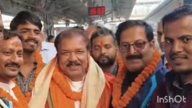 अलौली: खगड़िया: अलौली में कार्यकर्ताओं ने बड़ी संख्या में मंत्री का किया स्वागत