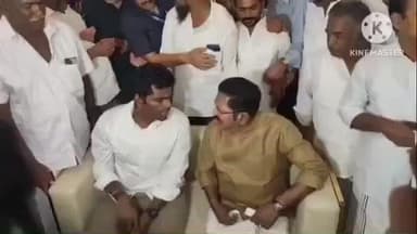 மண்மங்கலம்: வெண்ணைமலை தனியார் மஹாலில் அமமுக பொதுச் செயலாளர் பிஜேபி முன்னாள் மாநிலதலைவர் சந்திப்பு