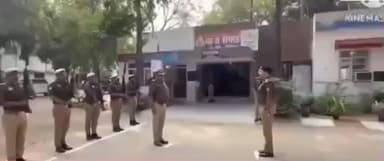 सैफई: सैफई थाने के सीओ केपी सिंह ने किया सैफई का निरीक्षण