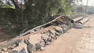 जौरा: जौरा शहर में पीएचई विभाग का पाइपलाइन बिछाने का कार्य 2 वर्ष में भी अपूर्ण, लोग परेशान