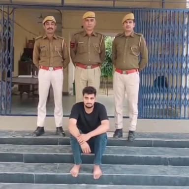 मुंडावर: मुंडावर थाना पुलिस ने 6 वर्षीय मासूम बच्ची की मौत के मामले में हर्ष फायरिंग के आरोपी दूल्हे को किया गिरफ्तार