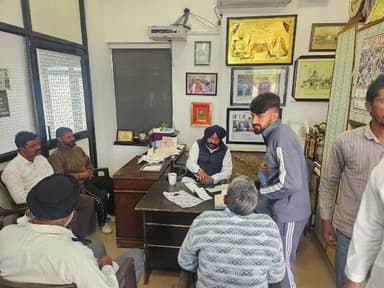 नालागढ़: नालागढ़ विधायक बाबा हरदीप सिंह ने अपने गृह क्षेत्र में जन समस्याएं सुनीं