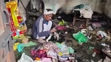 जुलाना: जुलाना के वार्ड 4 में अज्ञात कारणों से मकान में लगी आग, लाखों का सामान जलकर राख