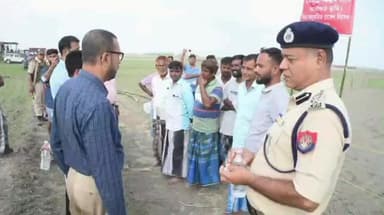 ছিপাঝাৰ: গৰুখুতি কৃষি প্ৰকল্পৰ দাতিকাষৰীয়া চৰ পৰিদৰ্শন কৰে জিলা আয়ুক্ত আৰু আৰক্ষী অধীক্ষকে