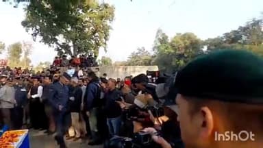 नगरोटा बगवां: दुबई एयर शो में शहीद हुए विंग कमांडर नमांश स्याल का पैतृक गांव पटियालकड में सैन्य सम्मान के साथ अंतिम संस्कार हुआ