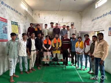 त्योंदा: त्यौदा सरस्वती शिशु मंदिर में विश्व हिंदू परिषद की बैठक आयोजित