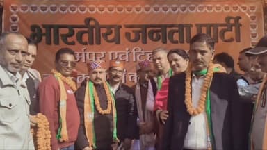 धर्मपुर: बैरी पंचायत के प्रधान सहित 27 लोगों ने भाजपा का दामन थामा, वरिष्ठ कार्यकर्ताओं को किया गया सम्मानित