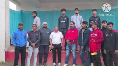 अनगड़ा: सालहन मैदान में आयोजित दो दिवसीय क्रिकेट प्रतियोगिता का समापन