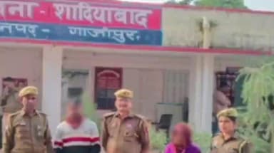 मुहम्मदाबाद: शादियाबाद पुलिस ने बड़ी कार्रवाई करते हुए बीएनएस व डीपी एक्ट में वांछित 2 आरोपियों को नहर के पास से किया गिरफ्तार
